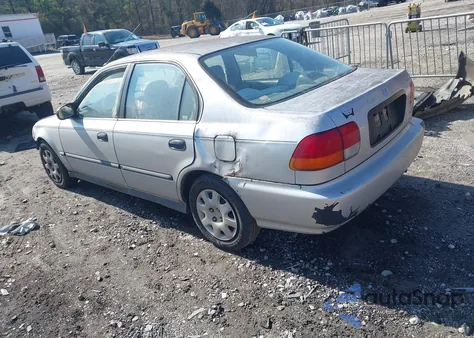 1998 Honda Civic Lx z USA, uszkodzony, nr VIN 2HGEJ6679WH537370